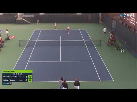 MILLIE BISSETT/OLYMPE LANCELOT v KELLY KELLER/CAROLINA GOMEZ - FSU v ARK - 27.01.23