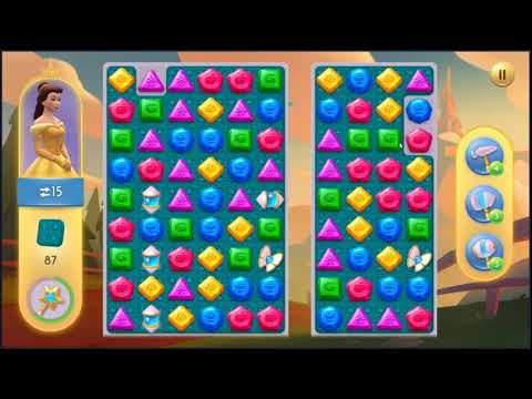Disney Princess Majestic Quest Level 118 - NO BOOSTERS 👸 | SKILLGAMING ✔️