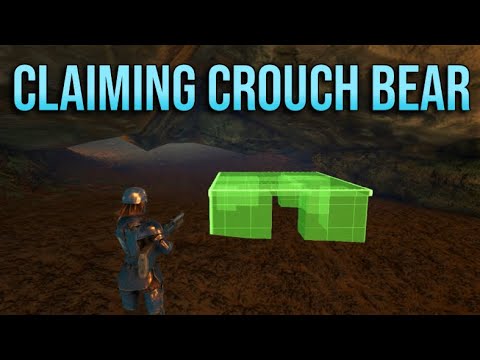 SOLO Taking CROUCH BEAR Cave On Capped Servers  - ARK PvP