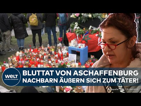 Video Thumbnail: ASCHAFFENBURG: Täter lebte in Flüchtlingsunterkunft! Nachbarn äußern sich zum Verhalten des Mannes