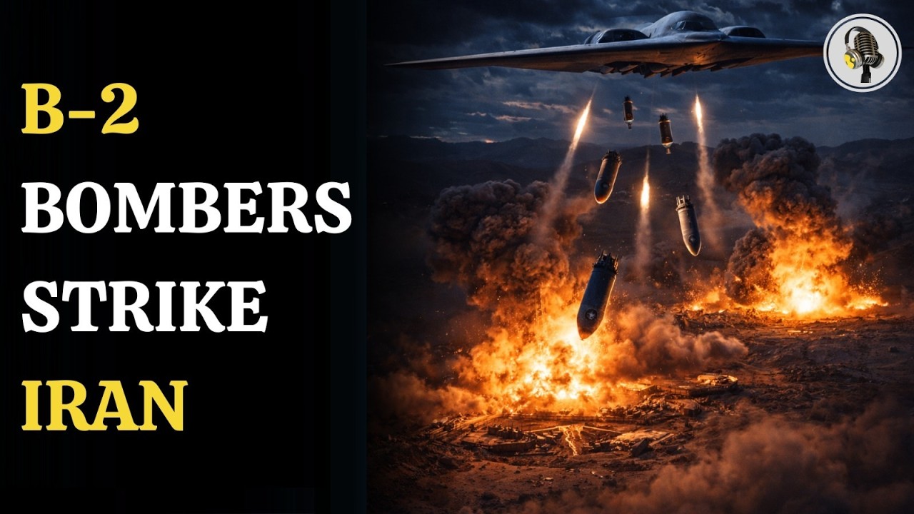 America’s Stealth Bombers Target Iran Missile Sites | WION Podcast
