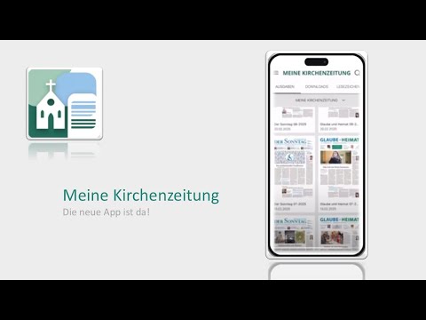 G+H Tutorial: So funktioniert die App "Meine Kirchenzeitung"