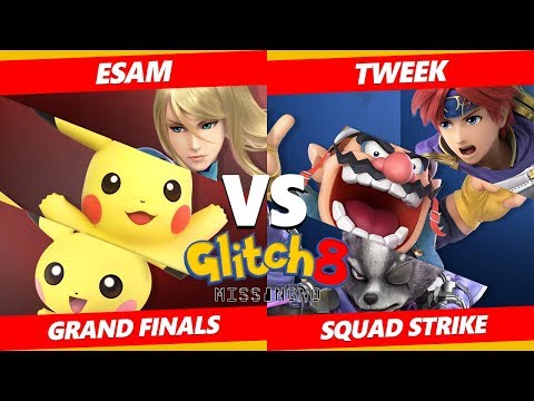 Glitch 8 SSBU - TSM I Tweek Vs. PG | ESAM - Smash Ultimate Squad Strike Grand Finals
