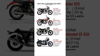 Top 650cc Motorcycles in India: Royal Enfield vs BSA
