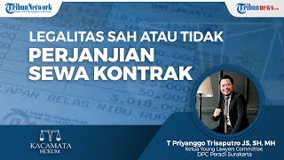 Legalitas Perjanjian Kontrak atau Sewa Sah atau Tidak Sahnya Tidak Berdasarkan Materai