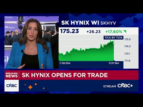 SK Hynix ADR shares open for trade at $170