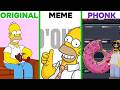 Homer Drops His Donut D Oh Original X Meme X Phonk