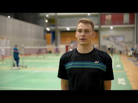 Patrick Scheiel zeigt uns Badminton beim BC Bischmisheim | Trainingseinblick