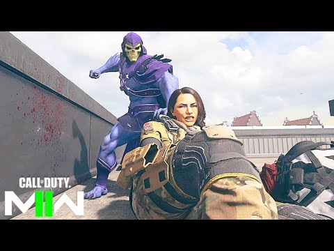 New Finishing Moves With Skeletor  - COD Finishers