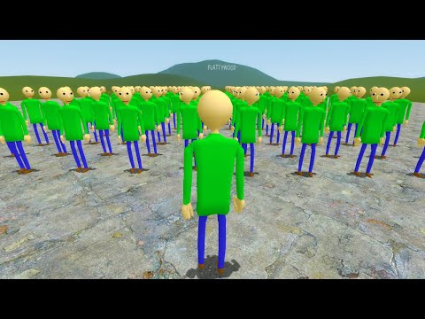 I BECAME BALDI'S BASICS!! Garry's Mod Sandbox