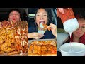 TIKTOK Mukbang Compilation In N Out Little Caesar S Chili S Five Guys More