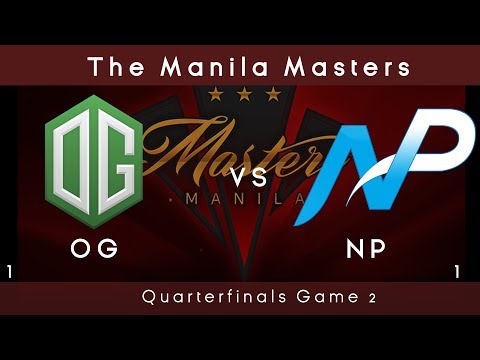 OG vs NP Highlights The Manila Masters Game 2