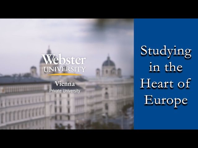 Webster Vienna Private University видео №2