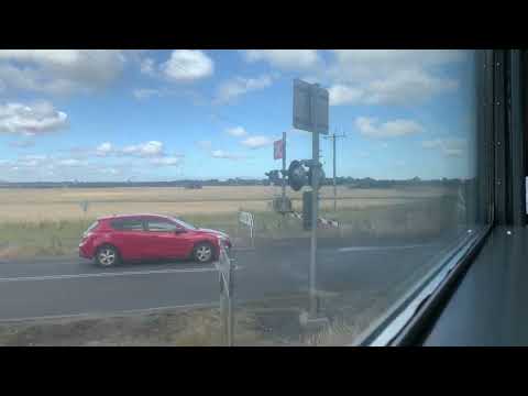 Passing The Old Bluestone Moorabool Railway Station On The Overland (15/12/22)