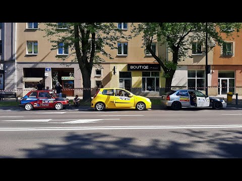 Super Sprint po Pięćdziesiątce Mielec 2023  Janusz Smoła / Jakub Kalisz Fiat Punto onboard