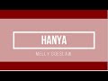 Hanya - Melly Goeslaw(Lyrics)