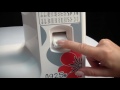 Швейная машина Janome J925S белый-красный - Видео