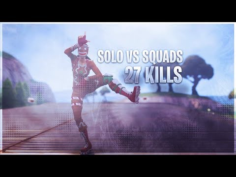27 KILL SOLO VS SQUADS! - Fortnite Battle Royale #ParallelRC