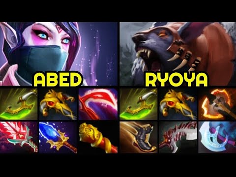 ABED Templar Assassin vs RYOYA Ursa — Incredible Comeback 7.28 Dota 2