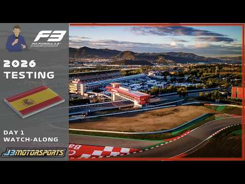 🔴 F3 | 2026 | Pre-Season Testing | #BarcelonaTest | Day 1 Watch-Along