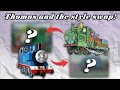 Drawing IVOR THE ENGINE In The Thomas Style And Vice Versa