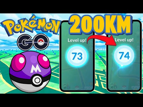 Un viaggio enorme dal livello 73 al 74 in Pokémon GO