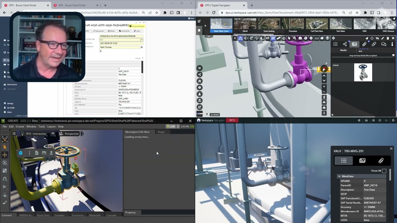 Showcase - Digital Twins Visualized Three Ways - Short - Nextspace Digital Twin Platform
