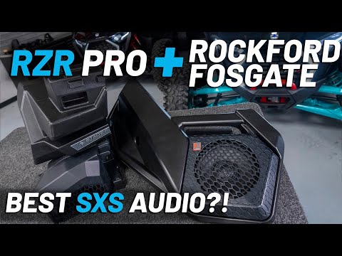 RZR Pro Lineup + Rockford Fosgate® Audio - Deep Dive | SHOP TALK EP. 54 | Polaris Off Road Vehicles
