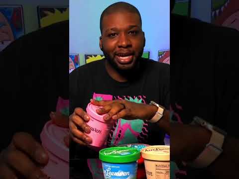Strawberry shortcake Van Leeuwen ice cream #tastetest #icecream #reaction