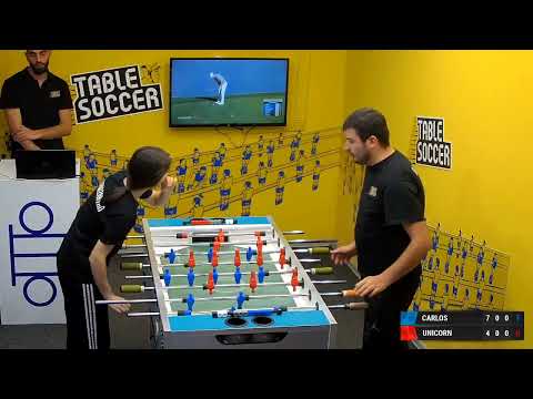 Table Football | K.Manvelyan(CARLOS) - L.Yeghiazaryan(UNICORN) | 21.01.2022 00:10(GMT+4) | MFL