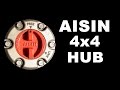 AISIN 4x4 Locking Hub Dial Clutch To Pawl Assembly FIX IT DIY Toyota Suzuki Mitsubishi Isuzu