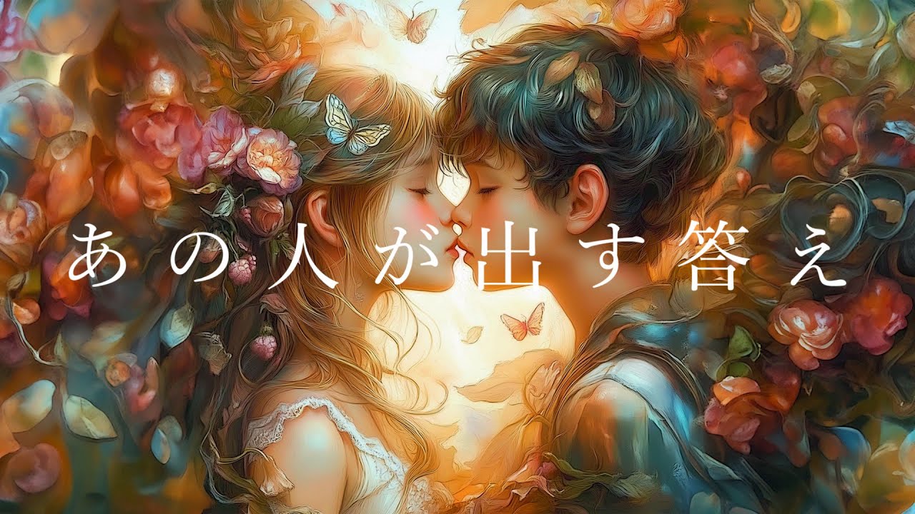 【答えを出さない。あります】あの人が出す答え💝