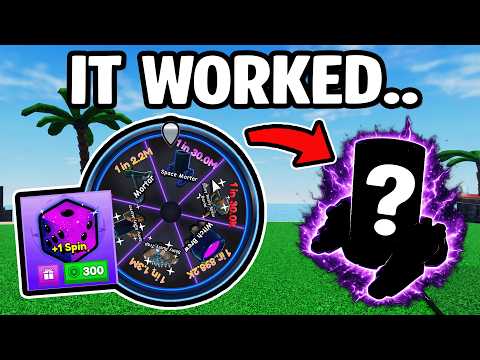 I GOT TONS of JACKPOT SPINS in ROBLOX BUILD a BASE RNG...