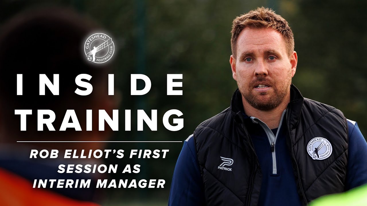 “We don’t stop believing in ourselves” ❤️ | Rob Elliot’s first day as interim boss | INSIDE TRAINING