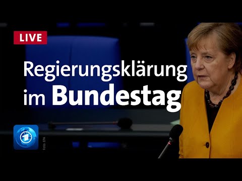 Corona: Merkel ruft zu Tests auf | Regierungserklärung im Bundestag