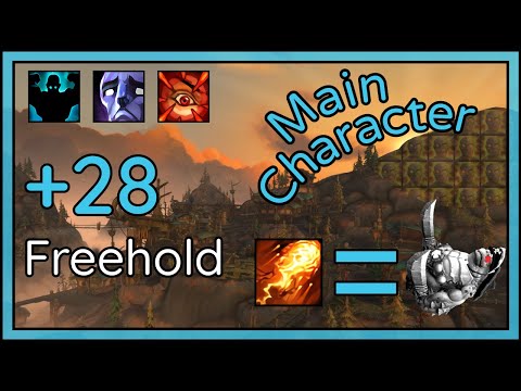 +28 Fortified Freehold I Fire Mage PoV