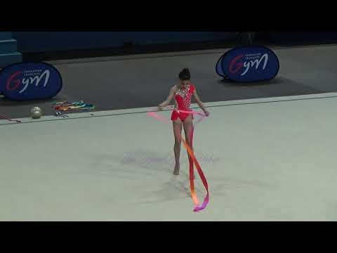 Camille BALESTRIERO ruban - 2019 Championnat de France Créteil AA (junior Elite)