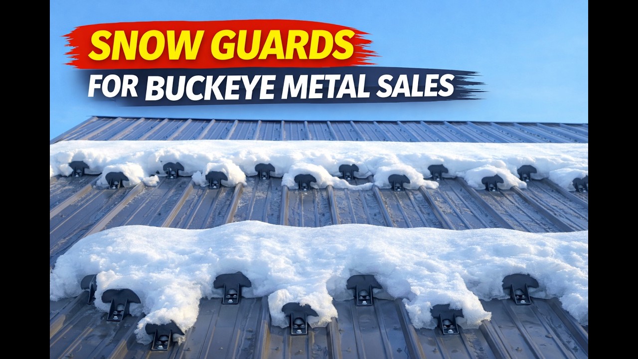 Snow Guards for Buckeye Metal Sales Panels