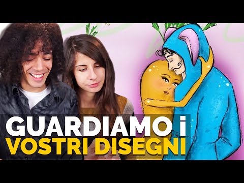 Io e Fraffrog GUARDIAMO i VOSTRI DISEGNI (e poi ne ridisegno uno)