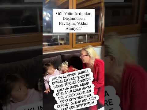 Güllü'nün torunuyla paylaşımı gündem oldu! ''kim aldı anneanne aldı..''