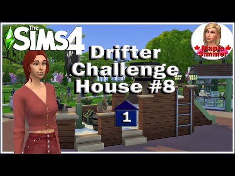 Meet Hannah 😊 Pt 1: Drifter Challenge House #8 (Sims 4)