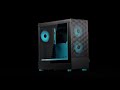 „Fractal Design“ | „Pop Air“ | Šoninis langas | „Juodas Solid“ | ATX, mATX, Mini ITX | ATX