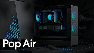 Fractal Design Pop Air RGB Clear 강화유리 (화이트)_동영상_이미지