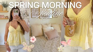 7AM SPRING MORNING ROUTINE ๐ to-do lists, coffee, makeup, + more