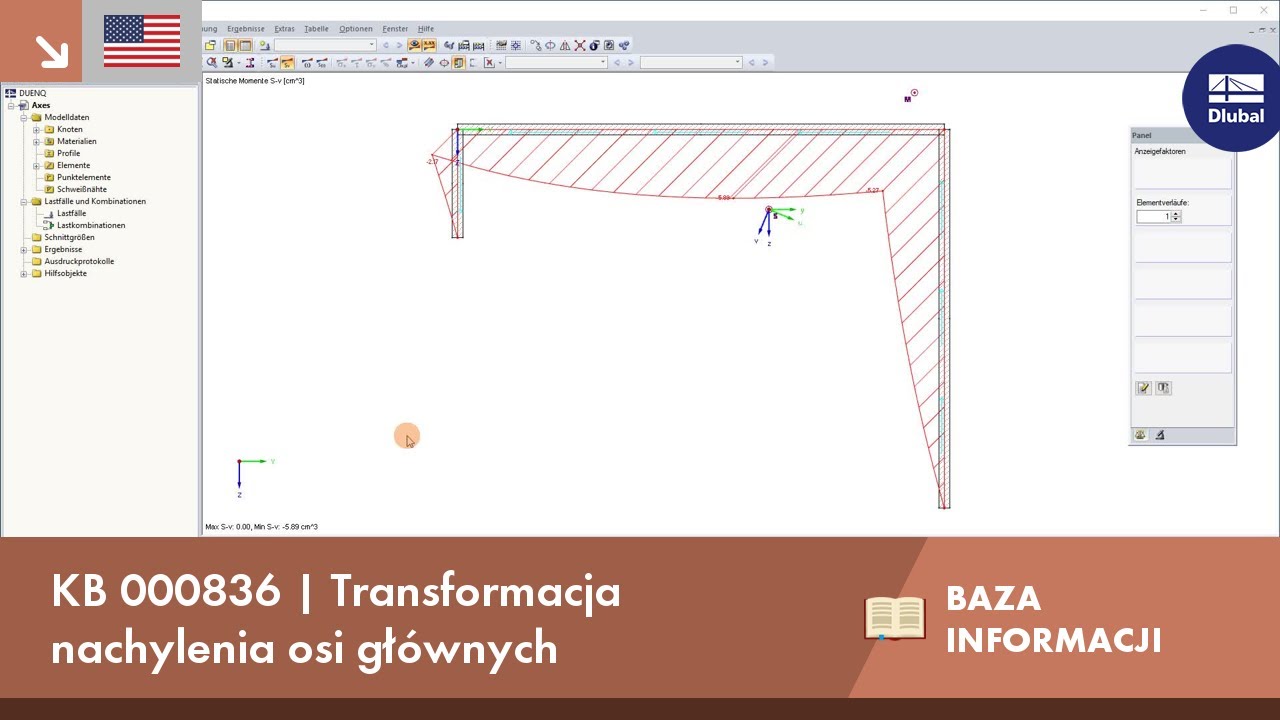 KB 000836 | Transformation des Hauptachsenwinkels