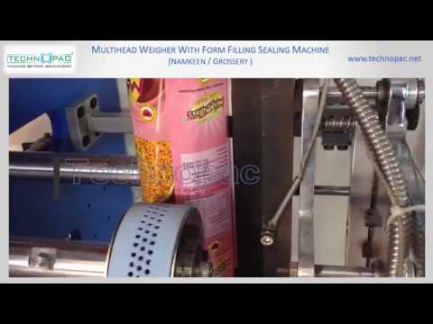 250g To 1kg Dal, Pulses, Pouch Packing Machine