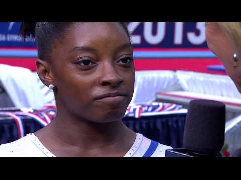 Simone Biles Interview - 2013 P&G Championships - Women - Day 2