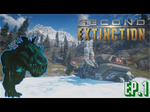 T-Rex Fight | Second Extinction Gameplay | Ep.1