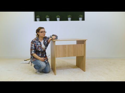 Стол письменный УЛЬТРА от гипермаркета полезных вещей LETTA. Видео-инструкция по сборке.