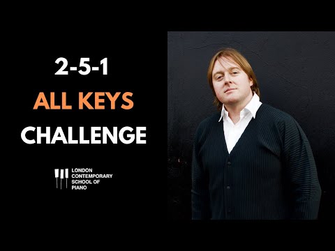 Fun Way To Practice 2 5 1 Chord Progression In Every Key